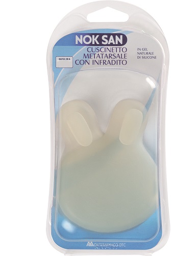 NOK SAN GEL CUSCINETTO METATARSALE CON INFRADITO L/XL - farmachicca