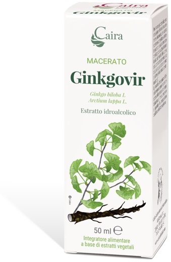 CAIRA GINKGOVIR MACERATO IDROALCOLICO GOCCE 50 ML - farmachicca