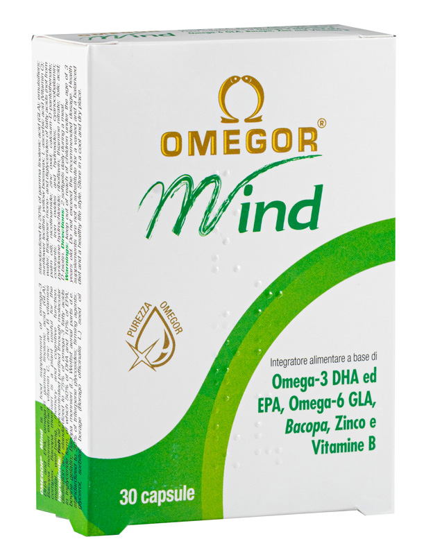 OMEGOR MIND 30 CAPSULE MOLLI - farmachicca