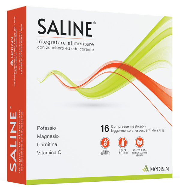 SALINE 16 COMPRESSE EFFERVESCENTI - farmachicca