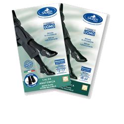 CALZA UOMO COTONE 140 DENARI GRANDE BLU - farmachicca