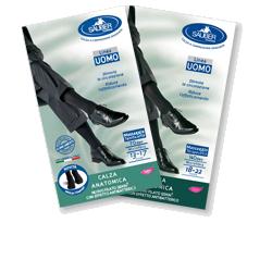 SAUBER CALZA UOMO Q-SKIN 140 DEN COLORE BLU TAGLIA M - farmachicca