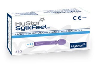 LANCETTE PUNGIDITO MYSTAR SYLKFEEL LANCETS 50 PEZZI 33 GAUGE - farmachicca