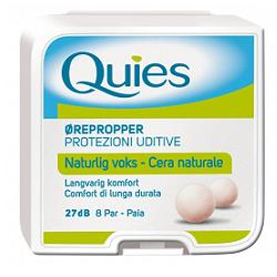 TAPPO AURICOLARE QUIES CERA 8 PAIA - farmachicca