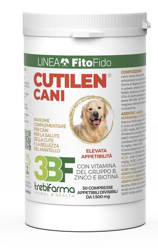 CUTILEN CANI 50 COMPRESSE BARATTOLO 75 G - farmachicca