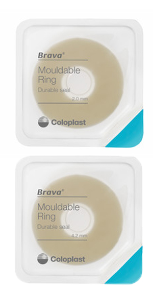 BRAVA ANELLO PLASMABILE DI PASTA NO ALCOL PER STOMIA 2 MM 10 PEZZI - farmachicca