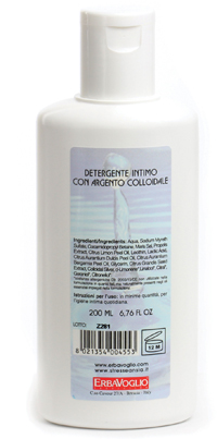 DETERGENTE INTIMO ALL'ARGENTO COLLOIDALE FLACONE 200 ML - farmachicca