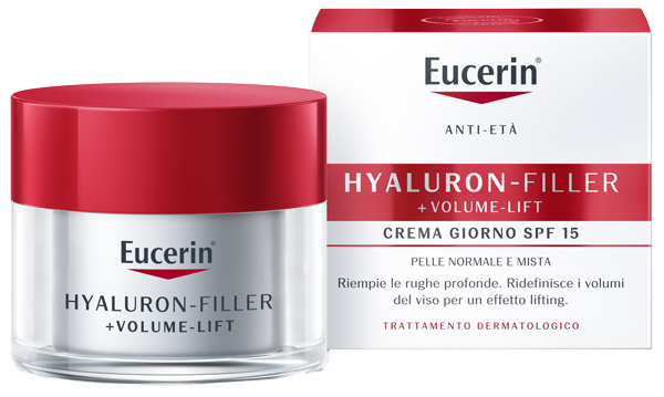 EUCERIN HYALURON FILLER VOLUME GIORNO PELLE NORMALE MISTA 50 ML - farmachicca