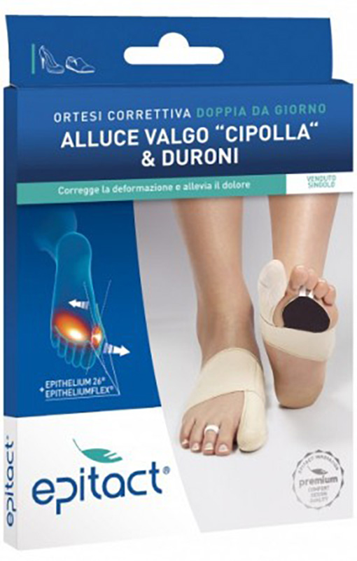 ORTESI CORRETTIVA EPITACT DP SINISTRA TAGLIA SMALL 1 PEZZO - farmachicca