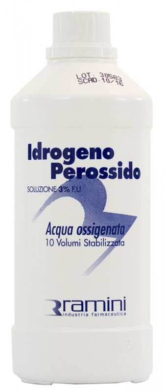 PEROSSIDO D'IDROGENO FU SOLUZIONE 3% 10 VOLUMI 200 ML - farmachicca