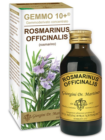 GEMMO 10+ ROSMARINO LIQUIDO ANALCOLICO 100 ML - farmachicca