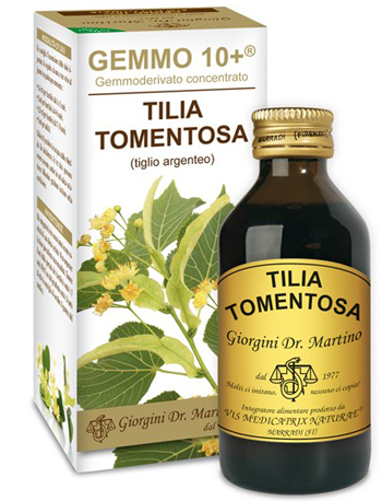 GEMMO 10+ TIGLIO ARGENTEO LIQUIDO ANALCOLICO 100 ML - farmachicca