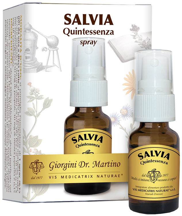 SALVIA QUINTESSENZA SPRAY 15 ML - farmachicca