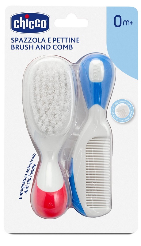 CHICCO SPAZZOLA + PETTINE NYLON - farmachicca