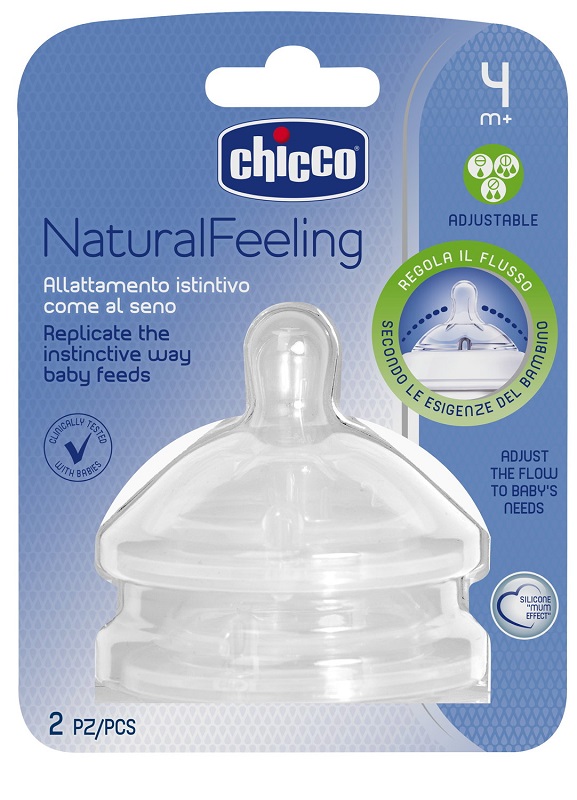 CHICCO TETTARELLA STEPUP NEW 4M+ FLUSSO REGOLABILE - farmachicca