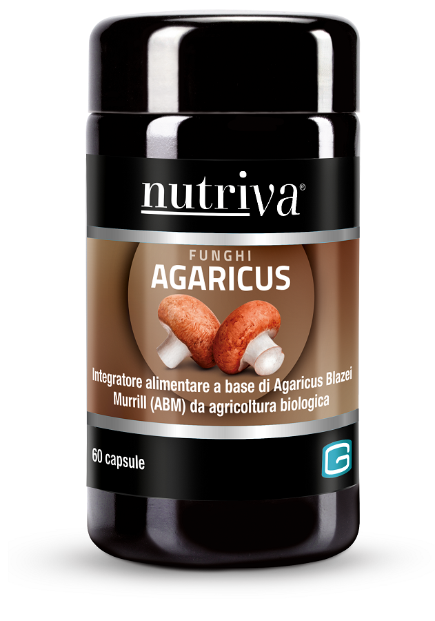 NUTRIVA AGARICUS ABM 60 CAPSULE VEGETALI - farmachicca