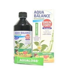 AQUA BALANCE RASSODAN DREN FORTE GUSTO T VERDE 500 ML DIETALINEA + AQUALOSS 2,8 G - farmachicca