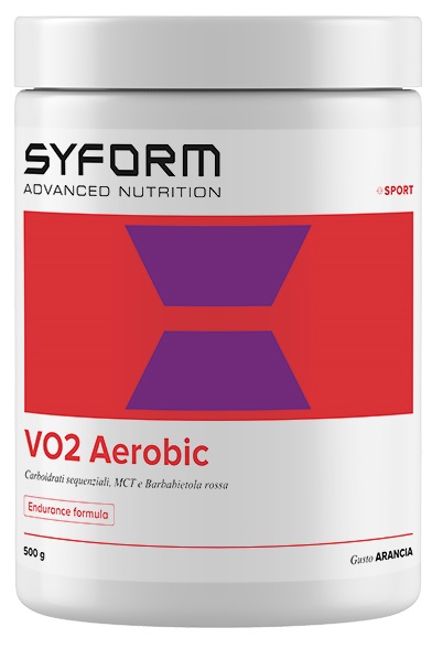 VO2 AEROBIC ARANCIA POLVERE 500 G - farmachicca