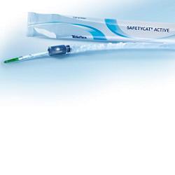 CATETERE VESCICALE AUTOLUBRIFICATO SAFETYCAT ACTIVE ERGOTHAN 40 CM CH 12 - farmachicca