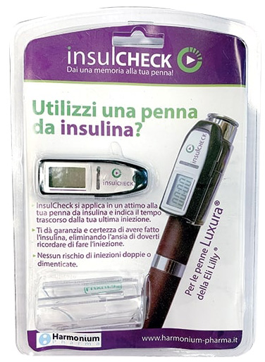 INSULCHECK LUXURA TIMER PER PENNA DA INSULINA - farmachicca