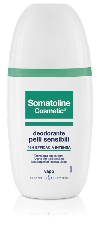 SOMATOLINE COSMETIC DEODORANTE VAPO PELLI SENSIBILI 75 ML - farmachicca