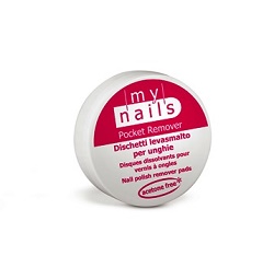 MY NAILS POCKET REMOVER LEVASMALTO 15 DISCHETTI - farmachicca