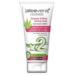 ALOEVERA2 CREMA D'ALOE UNIVERSALE VISO MANI E CORPO 75 ML - farmachicca