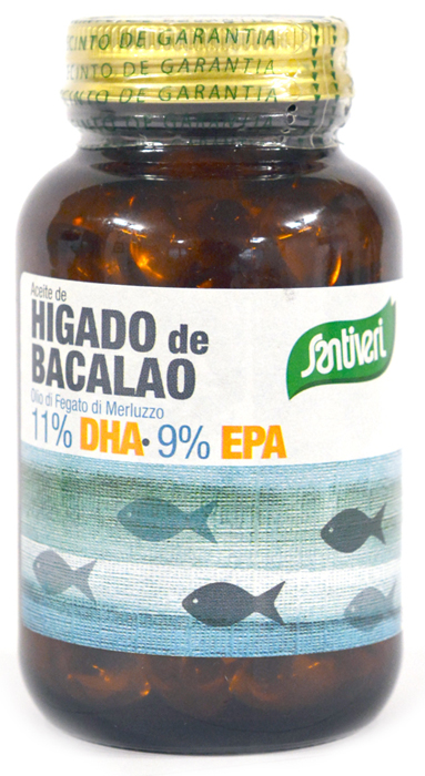 OLIO DI FEGATO DI MERLUZZO 120 PERLE FLACONE 84 G - farmachicca