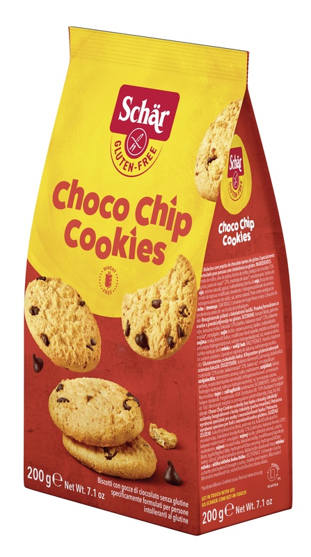 SCHAR CHOCO CHIP COOKIES 200 G - farmachicca