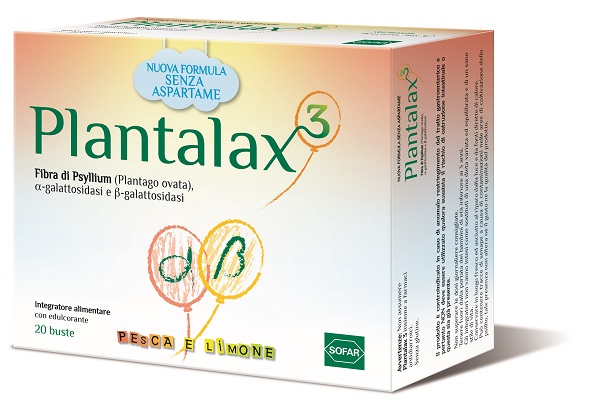 PLANTALAX 3 PESCA E LIMONE 20 BUSTINE - farmachicca
