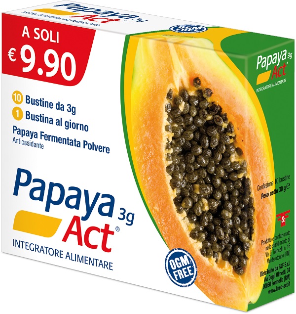 PAPAYA ACT 3G 10 BUSTINE - farmachicca