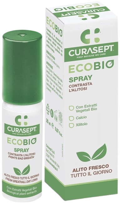 CURASEPT PHARMADENT ECOBIO SPRAY 20 ML - farmachicca