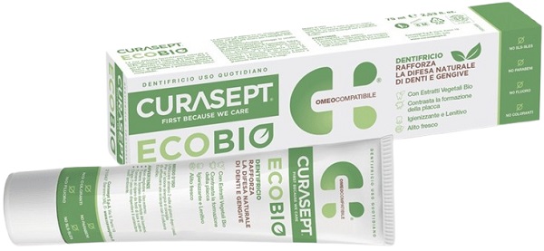 CURASEPT PHARMADENT ECOBIO DENTIFRICIO 75 ML - farmachicca