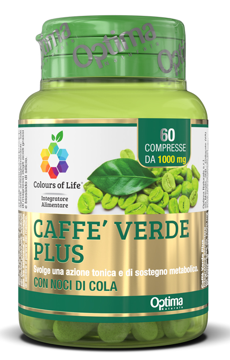 COLOURS OF LIFE CAFFE' VERDE PLUS 60 COMPRESSE 1000MG - farmachicca