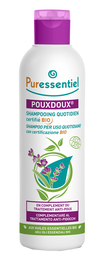 PURESSENTIEL SHAMPOO POUXDOUX ANTI-PIDOCCHI 200 ML - farmachicca