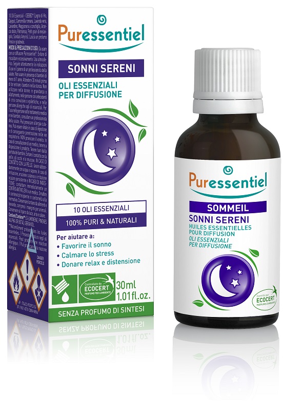 MISCELA SONNI SERENI OLI ESSENZIALI PER DIFFUSIONE 30 ML - farmachicca