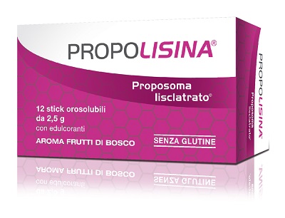 PROPOLISINA FRUTTI DI BOSCO 12 STICK OROSOLUBILI - farmachicca