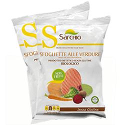 SFOGLIETTE ALLE VERDURE SENZA GLUTINE SACCHETTO 55 G - farmachicca
