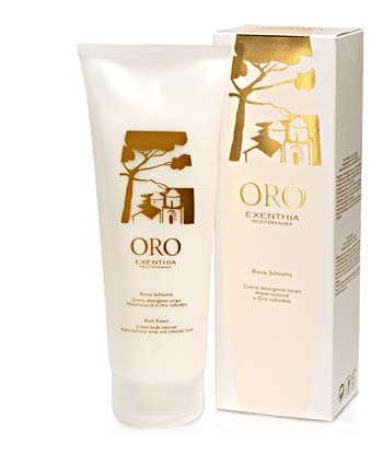 EXENTHIA MEDITERRANEA ORO DOCCIA RICCA SCHIUMA 260 ML - farmachicca