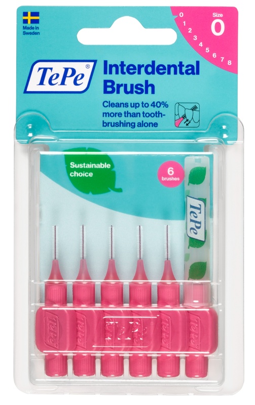 TEPE SCOVOLINO ROSA 0,4MM 6 PEZZI - farmachicca