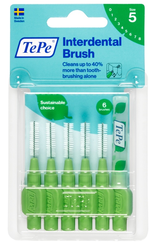 TEPE SCOVOLINO VERDE 0,8MM 6 PEZZI - farmachicca