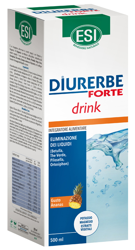 ESI DIURERBE FORTE DRINK ANANAS 500 ML - farmachicca