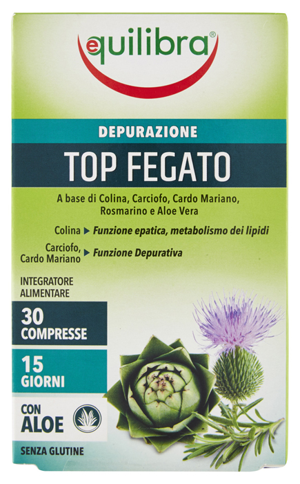 TOP FEGATO 30 COMPRESSE - farmachicca