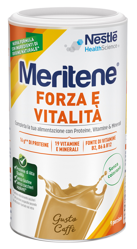 MERITENE FORZA E VITALITA' CAFFE 270 G - farmachicca