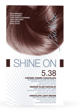 BIONIKE SHINE ON 5,38 CASTANO CHIARO CIOCCOLATO 125 ML - farmachicca