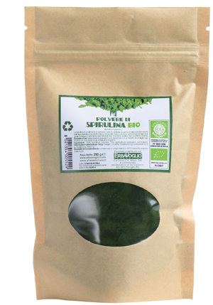 SPIRULINA POLVERE BIOLOGICO 200G - farmachicca