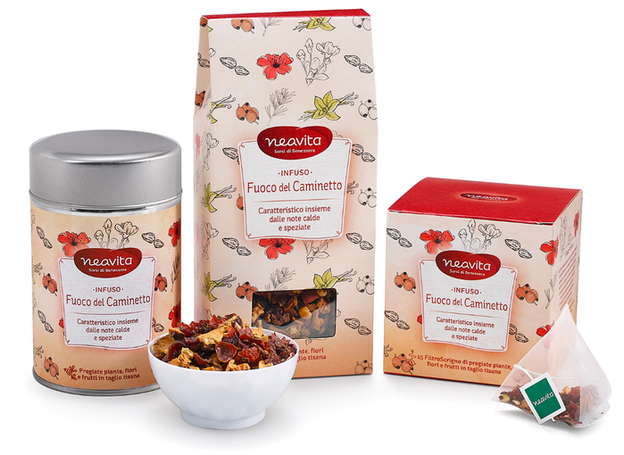 NEAVITA RICARICA INFUSO FUOCO DEL CAMINETTO 100 G - farmachicca