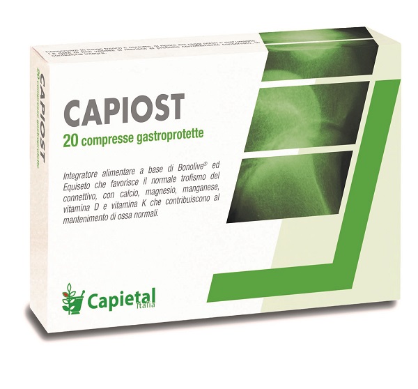 CAPIOST 20 COMPRESSE GASTROPROTETTE 28 G - farmachicca