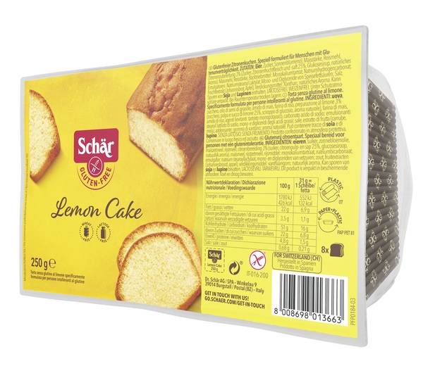 SCHAR LEMON CAKE 250 G - farmachicca