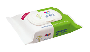 HIPP SALVIETTINE VISO&MANI 1X20 PEZZI - farmachicca